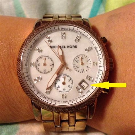 how to spot a fake mk watch|michael kors counterfeit watch.